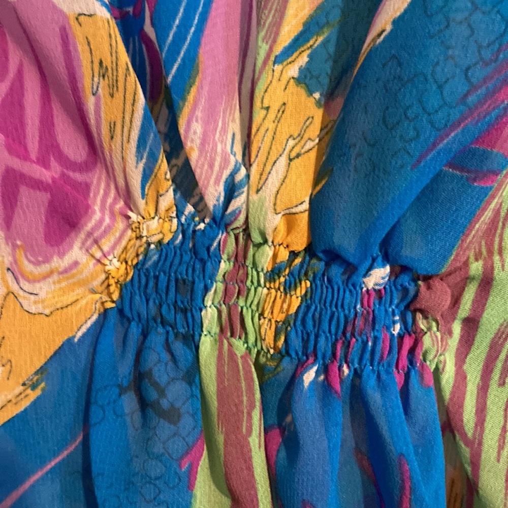 Multi Color Summer Top - Picture 4 of 5